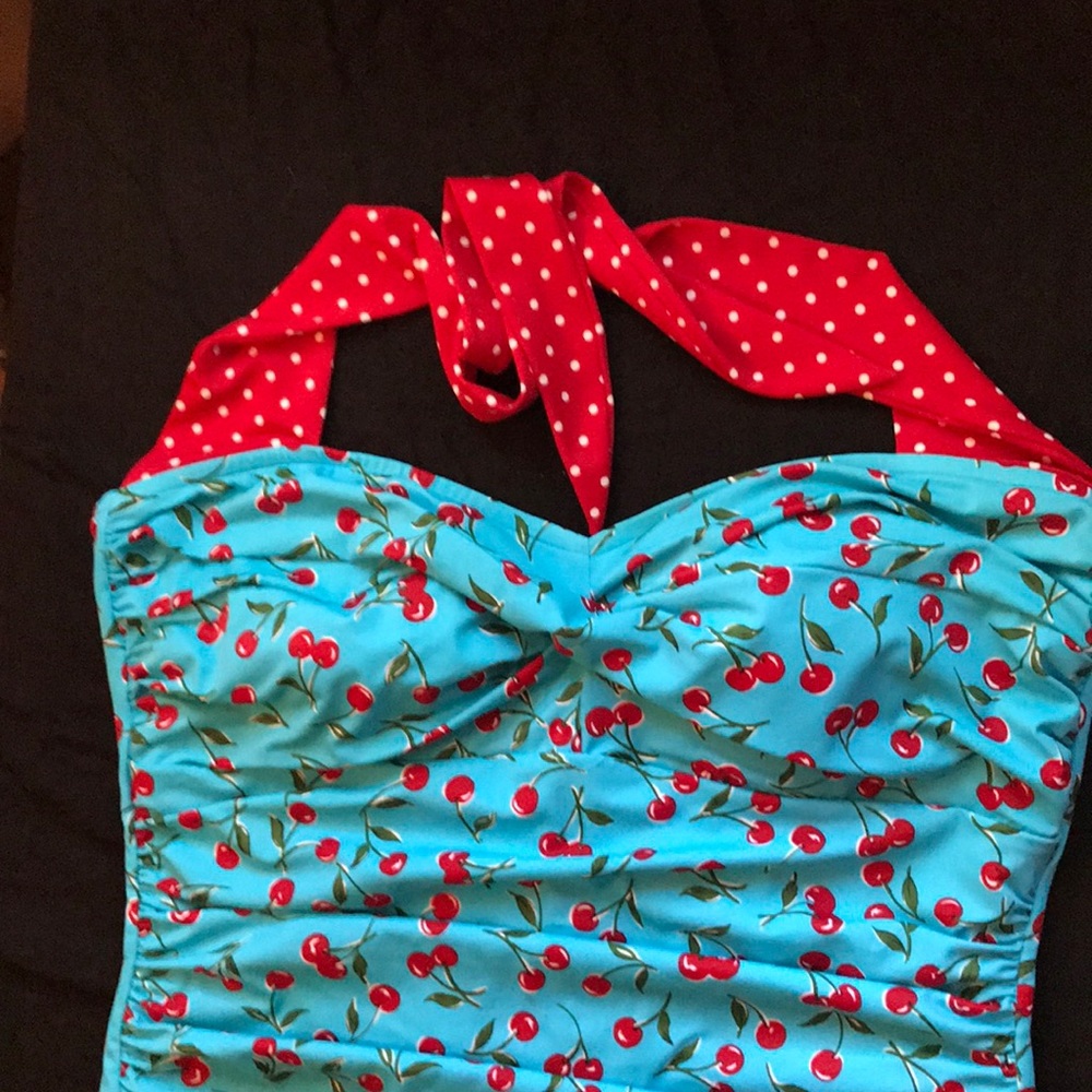 Retro Pinup style swimsuit